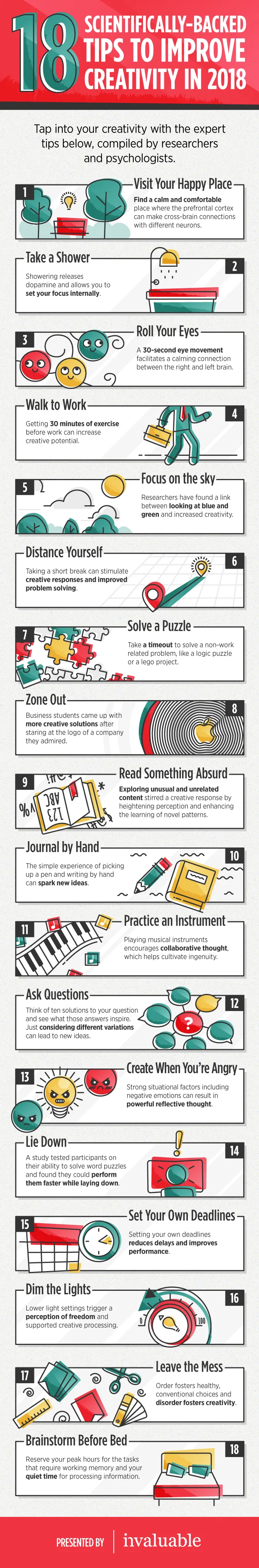 tips to improve creativity