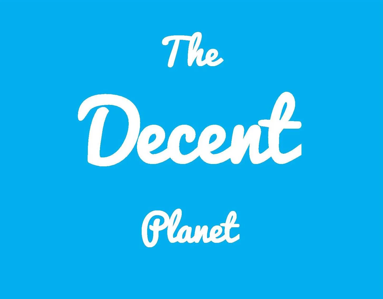 A social network - the decent planet logo