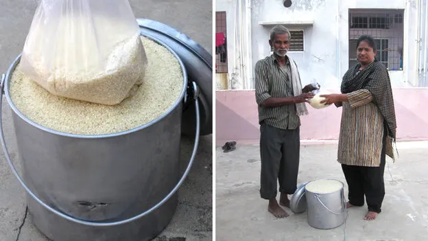 Rice bucket