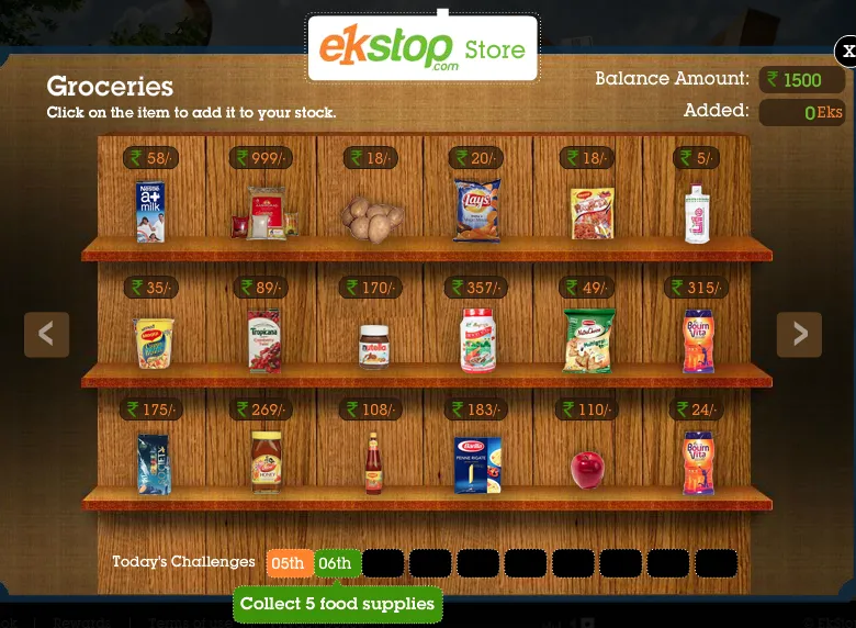 ek stop grocery