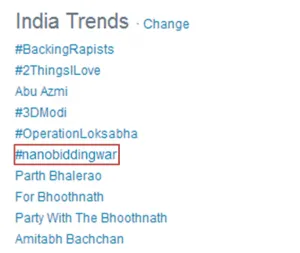 #NanoBiddingWar