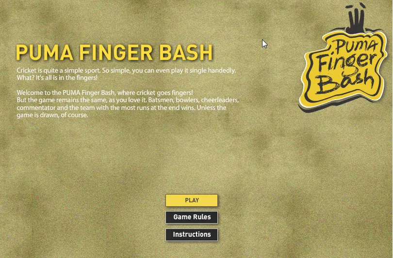 Puma finger bash