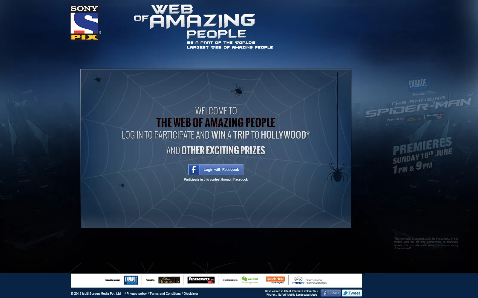 Amazing Spiderman Sony Pix