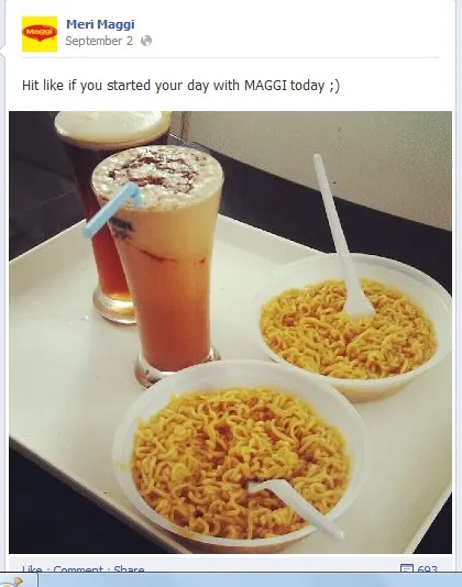 meri maggi campaign