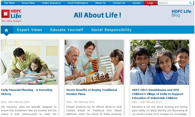 hdfc life - blog