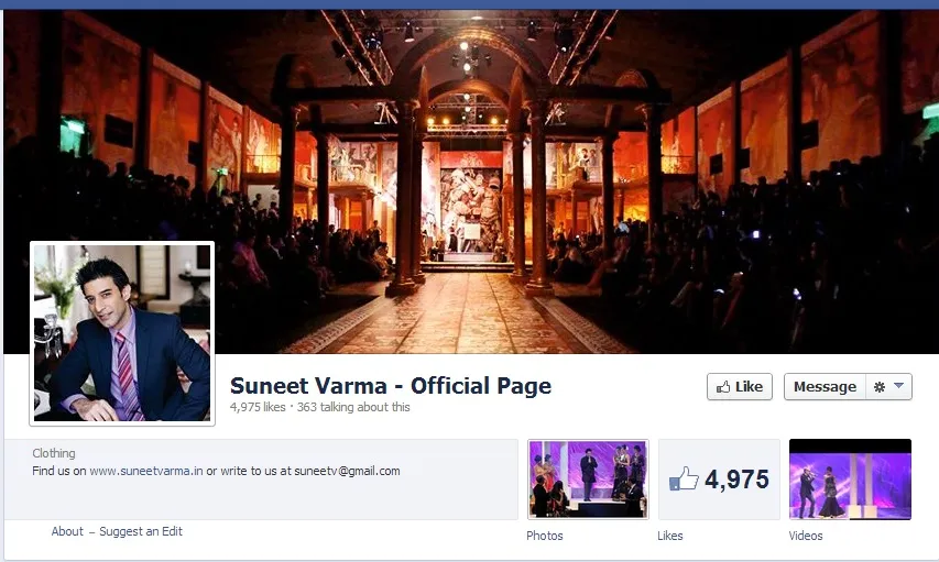 Suneet Varma Facebook