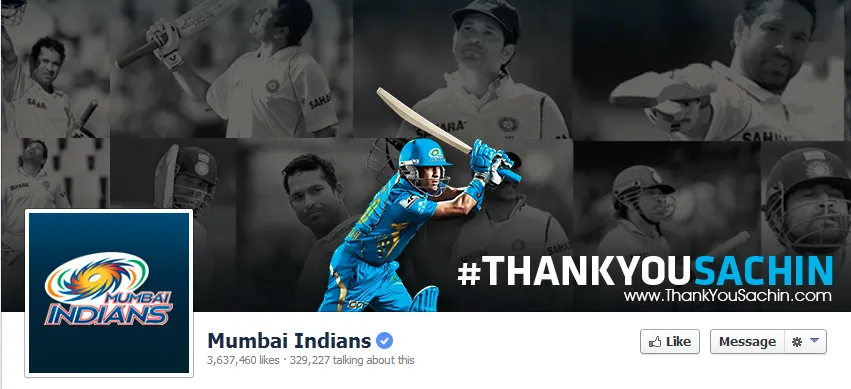 Mumbai Indians Facebook