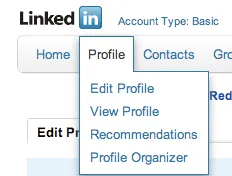 LinkedIn profile