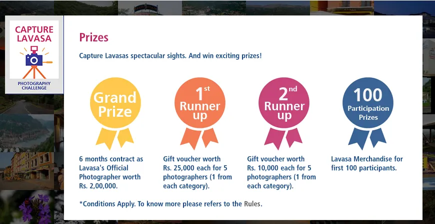 capture lavasa prizes