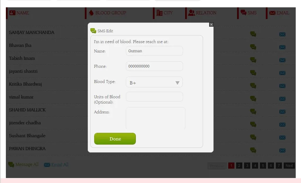 Blood connections Apollo hospitals