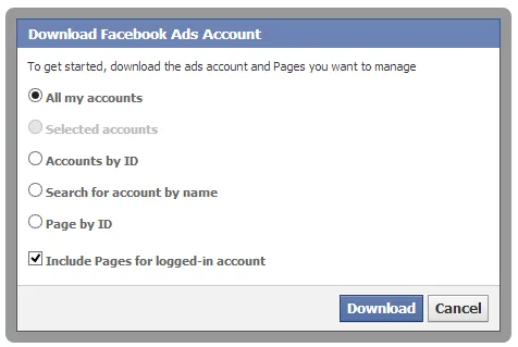 Facebook power editor install