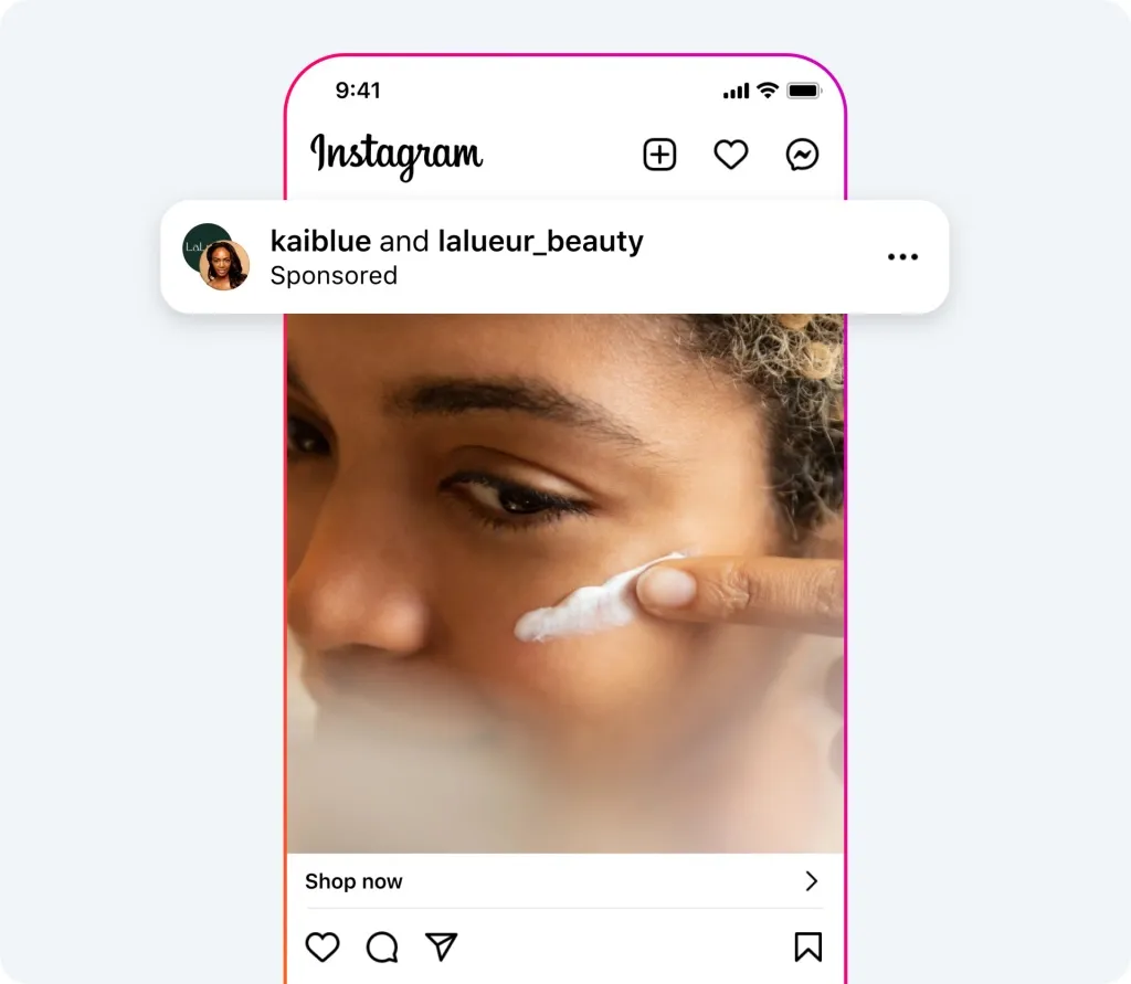 An Instagram branded campaign
