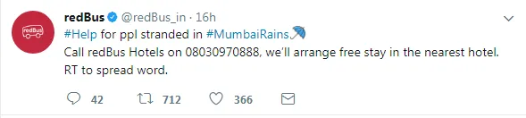 redBus - MumbaiRains