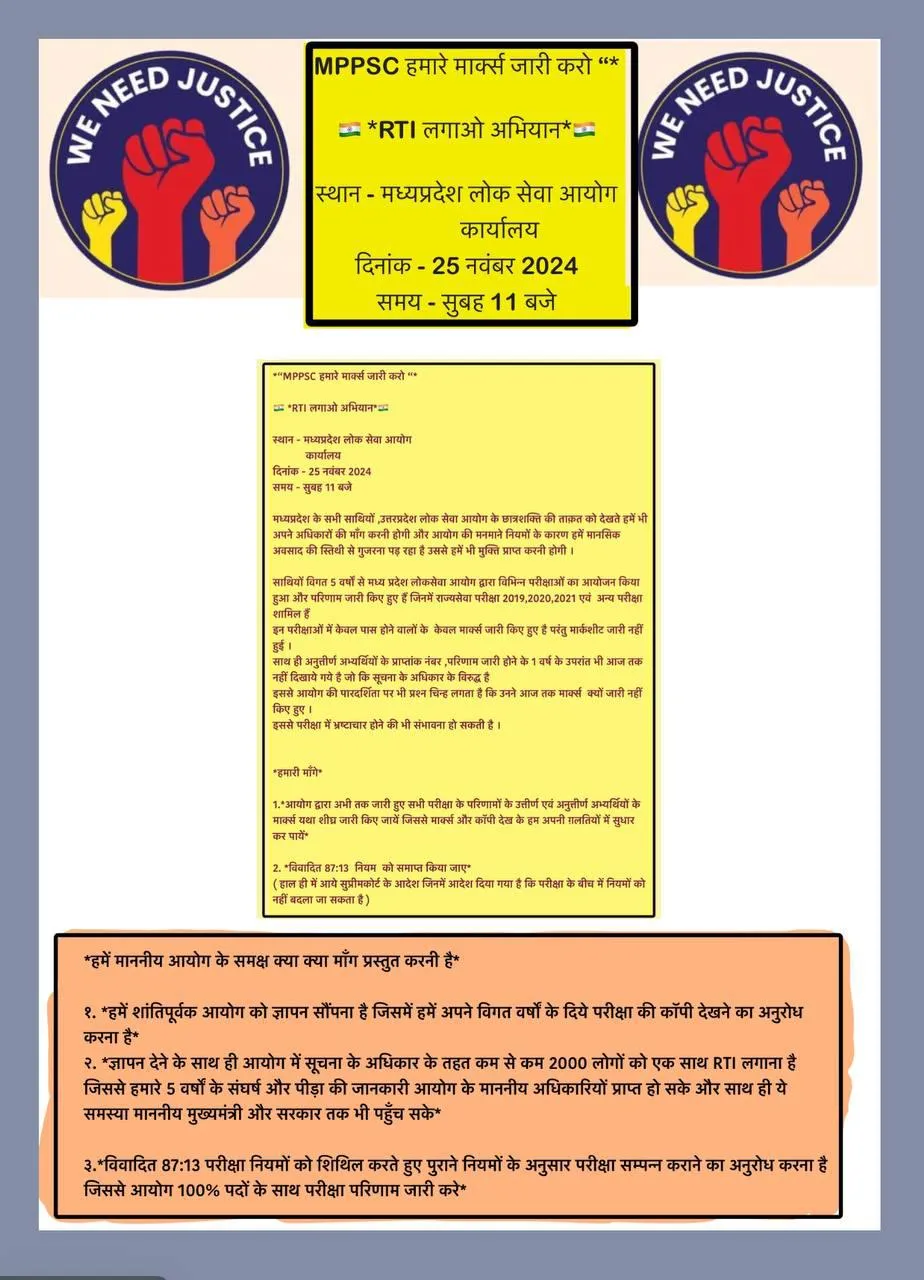 mppsc rti students