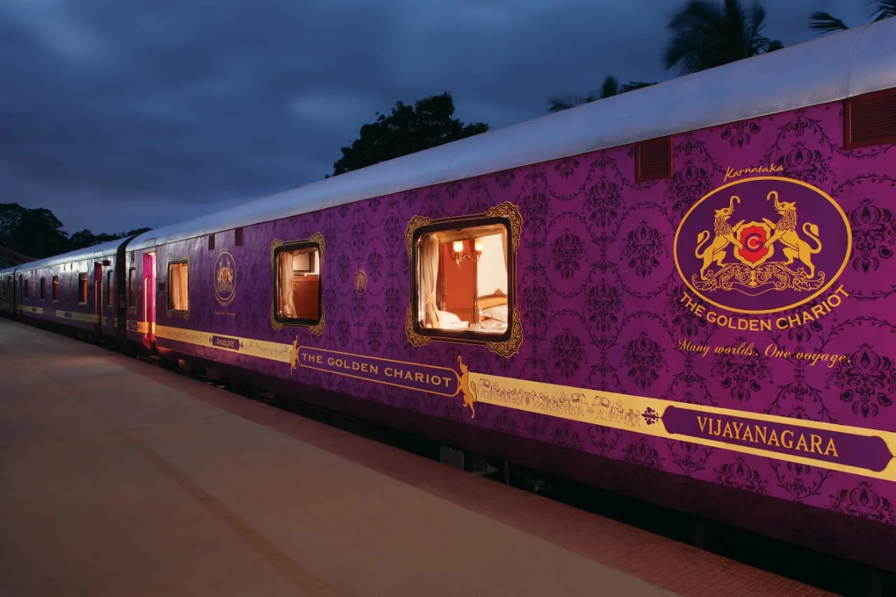 MP Bhopal Golden Chariot Luxury Train