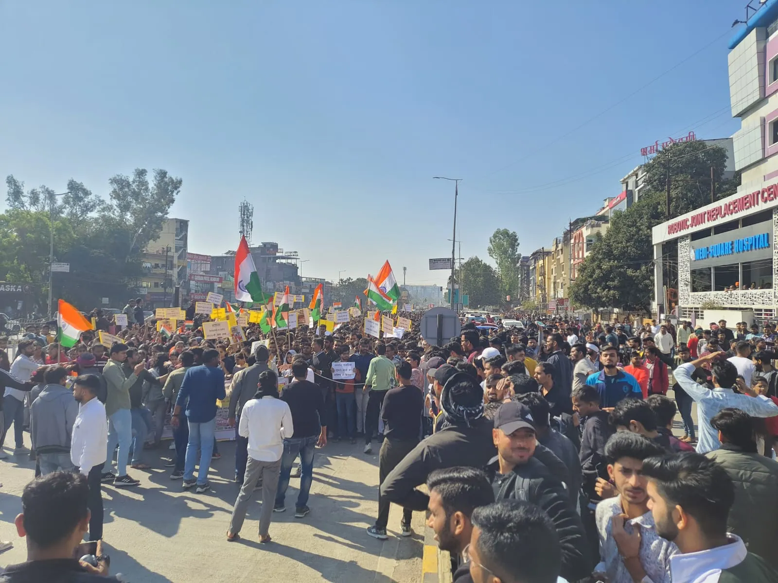 MPPSC aspirants rally 4