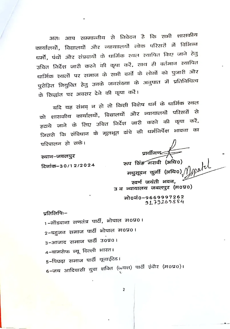 Madhya Pradesh High Court Dispute 1