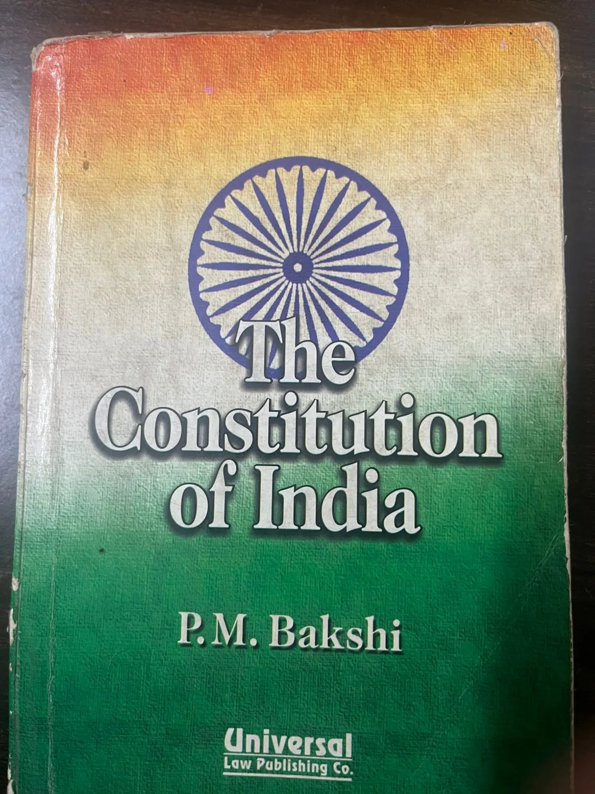 Constituion of India- P.M. Bakshi