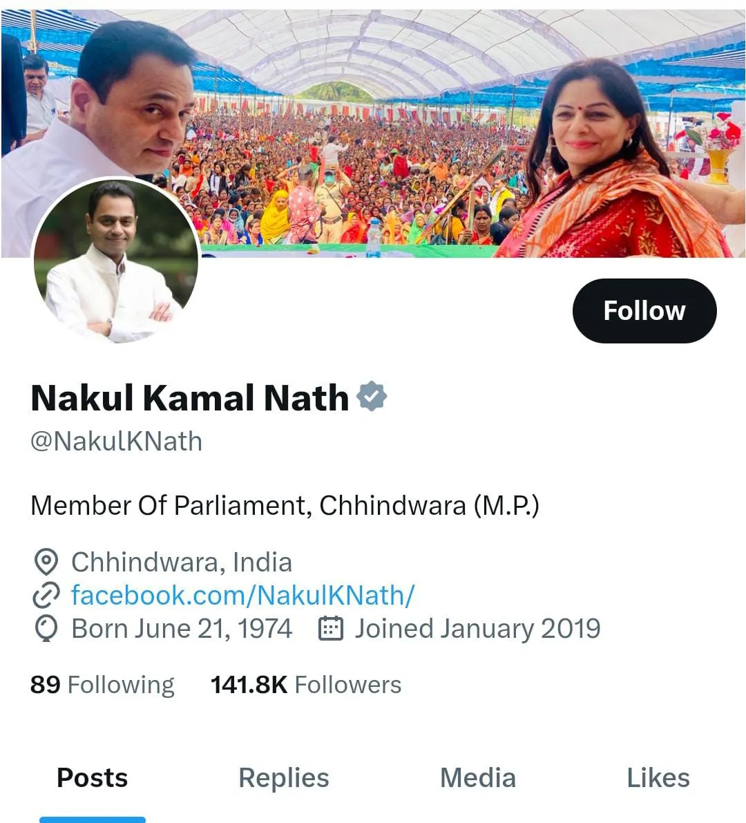 NAKULNATH SOCIAL MEDIA PROFILE