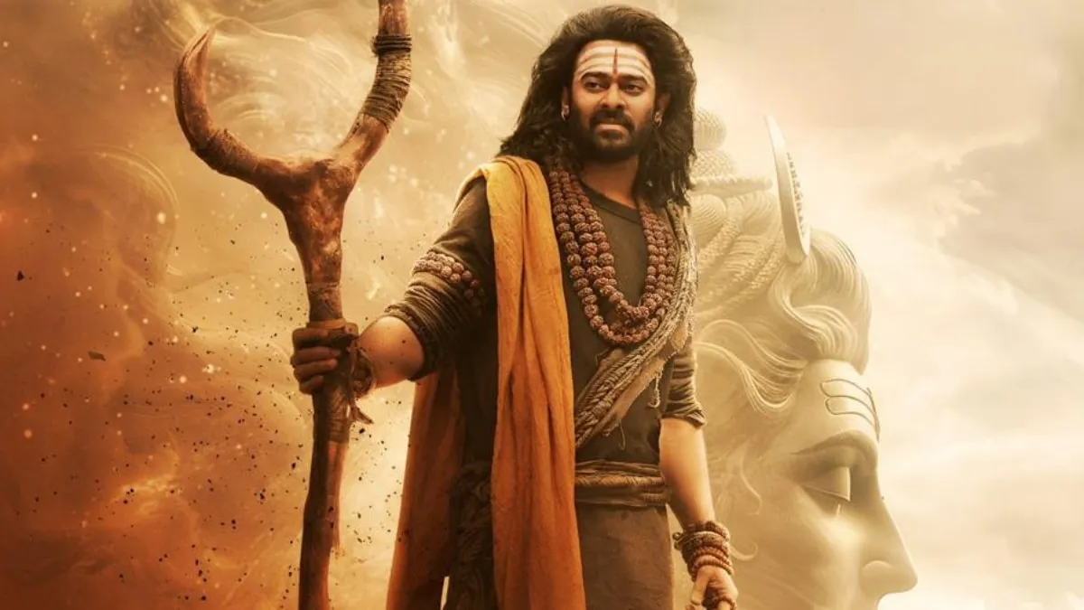 Prabhas First Look As Rudra On Kannappa Fans love this look of the actor |  प्रभास का रुद्र अवतार, गले में रुद्राक्ष, माथे पर तिलक लगाए शिव भक्त बने,  Kannappa फिल्म का