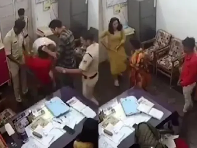 Dalit boy and his grandmother brutally beaten up in railway police chowky  of MP
