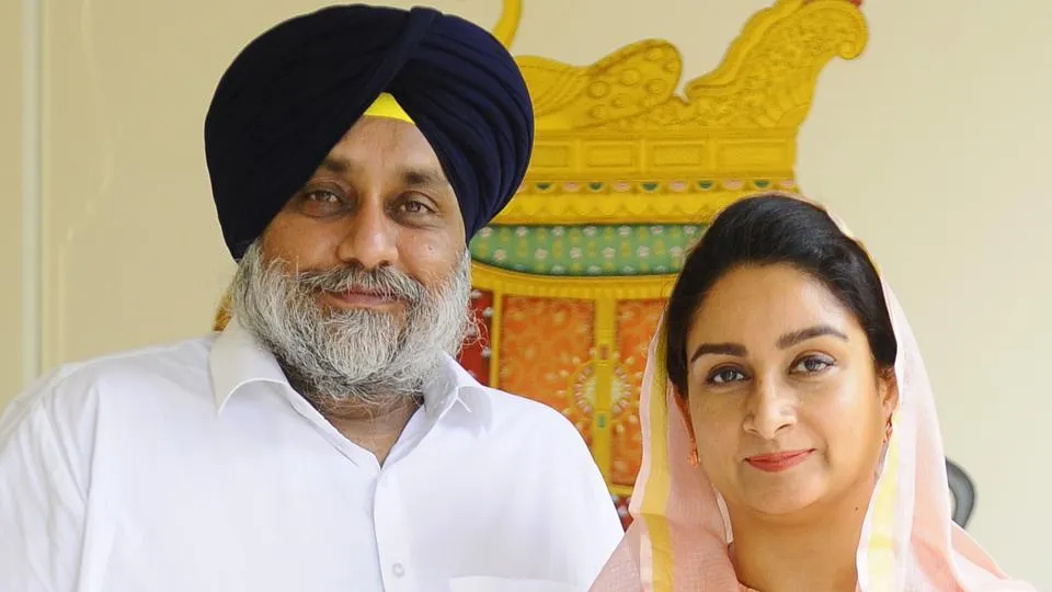Lok Sabha election results 2019: Sukhbir Singh Badal and Harsimrat Kaur  Badal win, increase Akalis Dal's morale - Hindustan Times