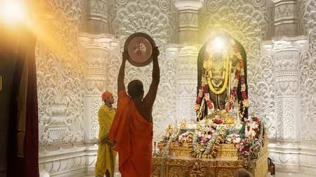 Surya Tilak Ayodhya Ram Mandir Timing, Photo, Image And Pic Hd Know Ram  Lalla Surya Tilak Vidhi By Famous Pandit Ji, Ram Ji Ka Surya Tilak Kaise  Hoga - Ram Lalla Surya