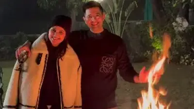 New Year Celebration : परिणीति चोपड़ा ने पति राघव चड्ढा संग मनाया नए साल का  जश्न, देखें उनकी खास तस्वीर - Haribhoomi
