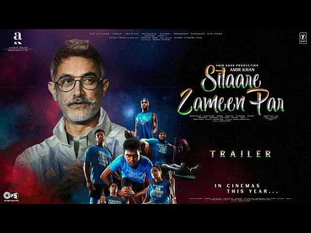 Sitaare Zameen Par - Trailer | Amir Khan | Genelia Deshmukh, Darsheel  Safary, Zaira Wasim In Cinemas
