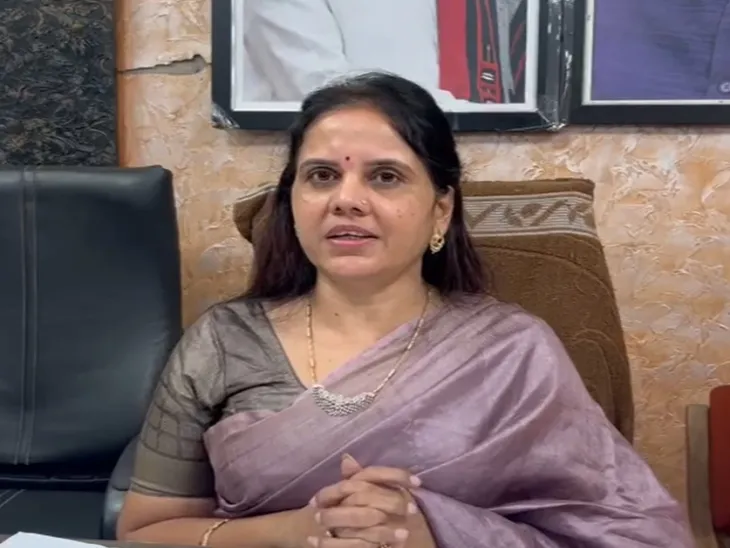 Meenal Chaubey said- Dhebar is not Singham but a failure | मीनल चौबे बोलीं-  सिंघम नहीं फिसड्डी हैं ढेबर: कहा- मेयर ने झूठ से शुरू और झूठ पर ही कार्यकाल  खत्म किया -