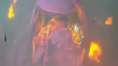Ujjain Mahakal News Today: उज्जैन महाकाल मंदिर में भस्म आरती के दौरान गर्भ  ग्रह में लगी आग, पुजारी सहित 14 लोग झुलसे - Gyan Wani