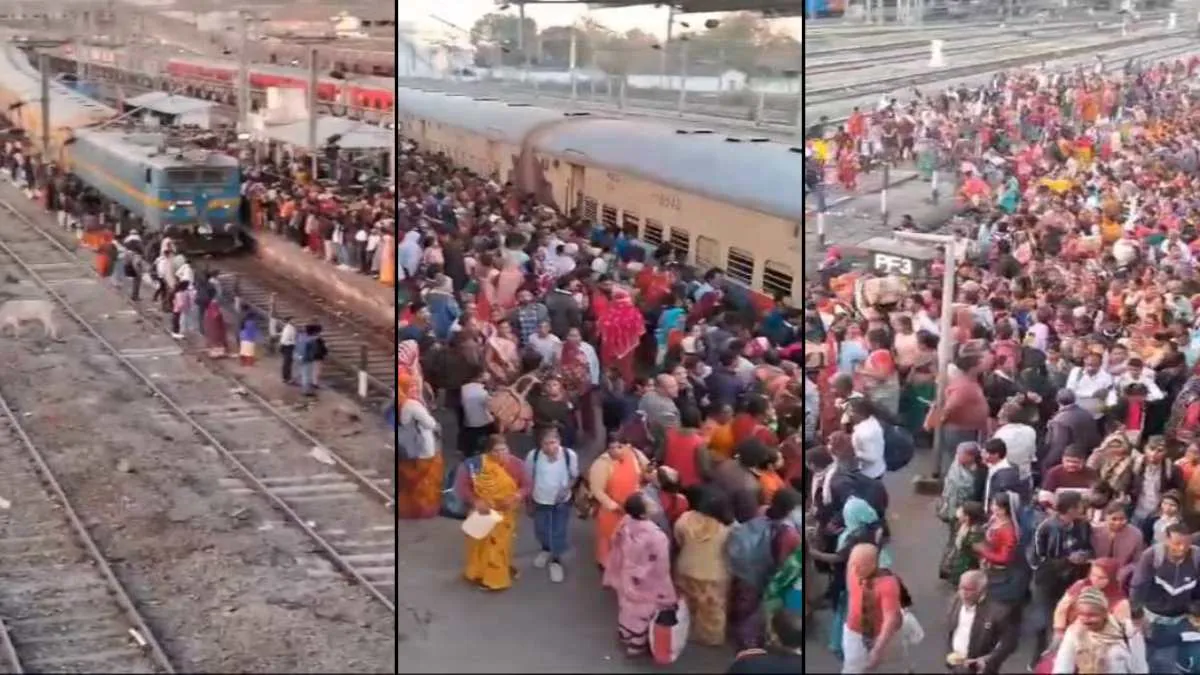 महाकुंभ स्नान नहीं है आसान… नई दिल्ली भगदड़ हादसे के बाद भी सबक नहीं, सतना रेलवे स्टेशन पर उमड़ी भीड़, प्रशासन के दावों की खुली पोल