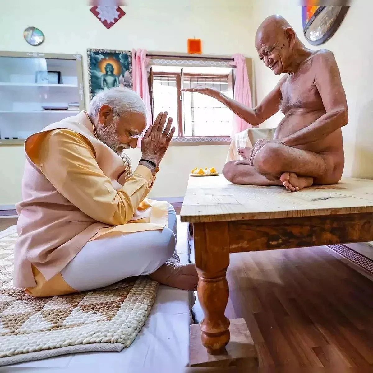 VIJAY UPADHYAY - Jain Seer Acharya Vidyasagar Maharaj Dies, PM Modi Says  "Irreparable Loss"