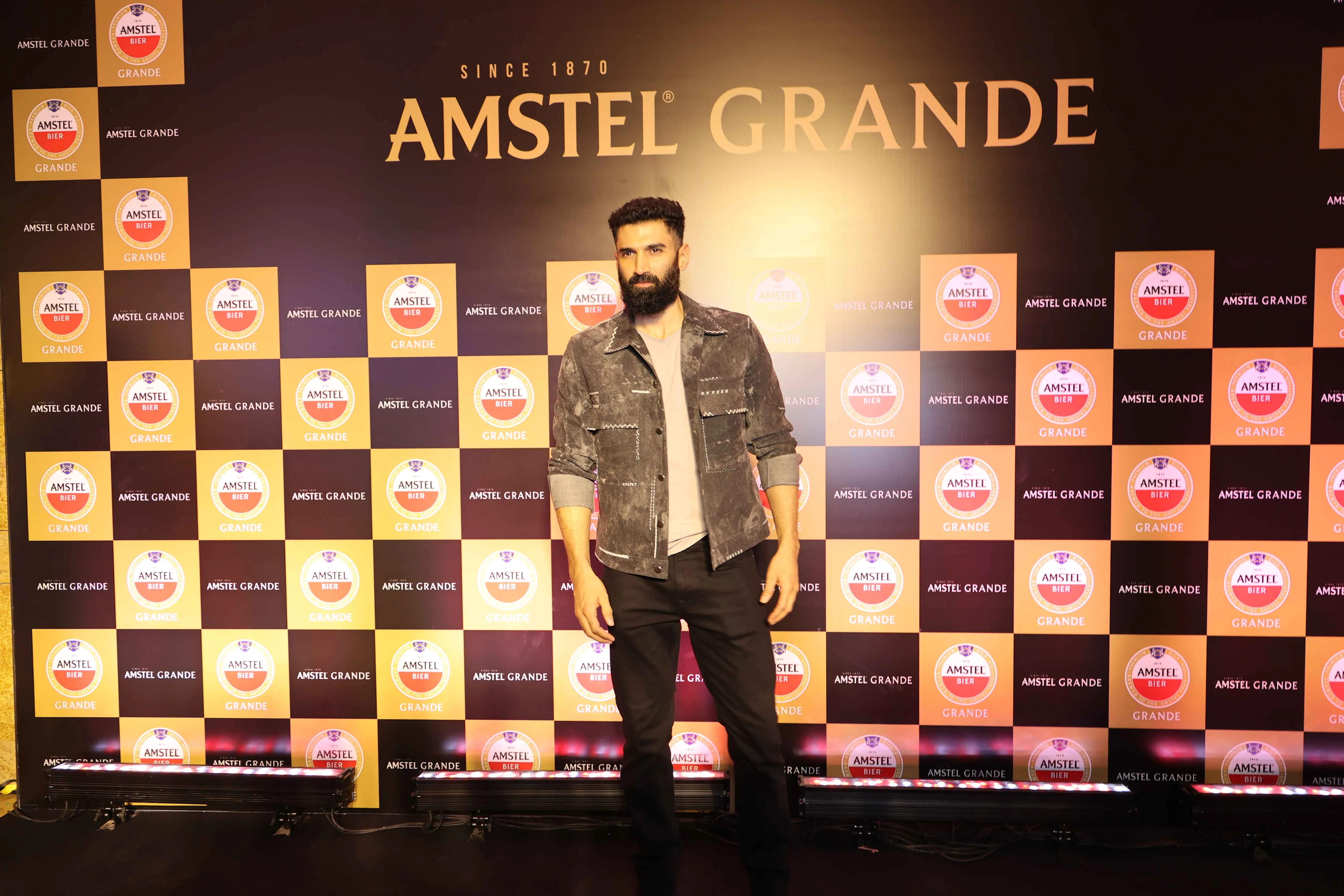 Aditya Roy Kapoor At the Launch of Amstel Grande in Mumbai