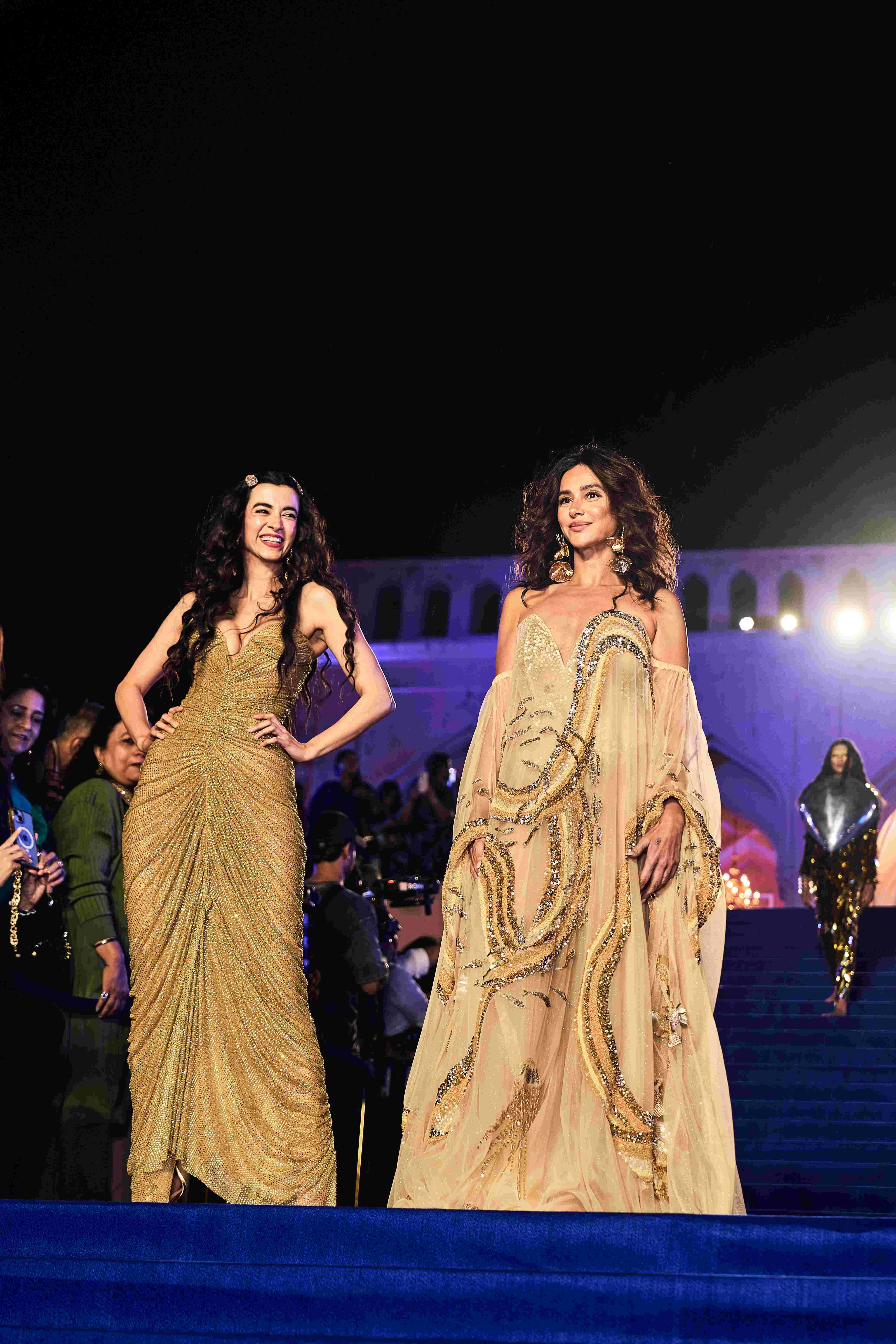 Shibani Akhtar and Saba Azad set the runway ablaze at Chivas Alchemy