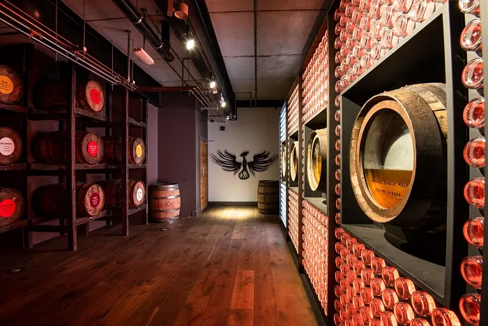 Teeling Whiskey Distillery Maturation Space