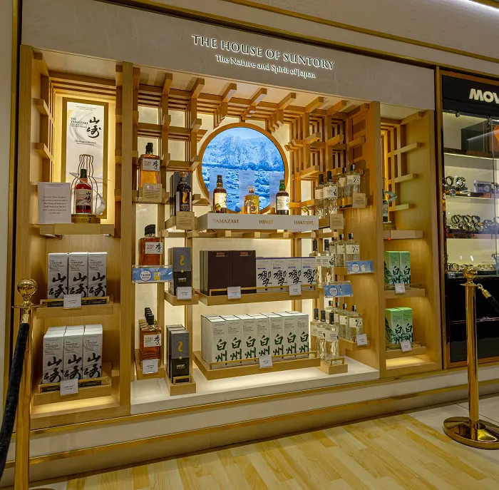 Suntory's shop-in-shop experience now at IGIA