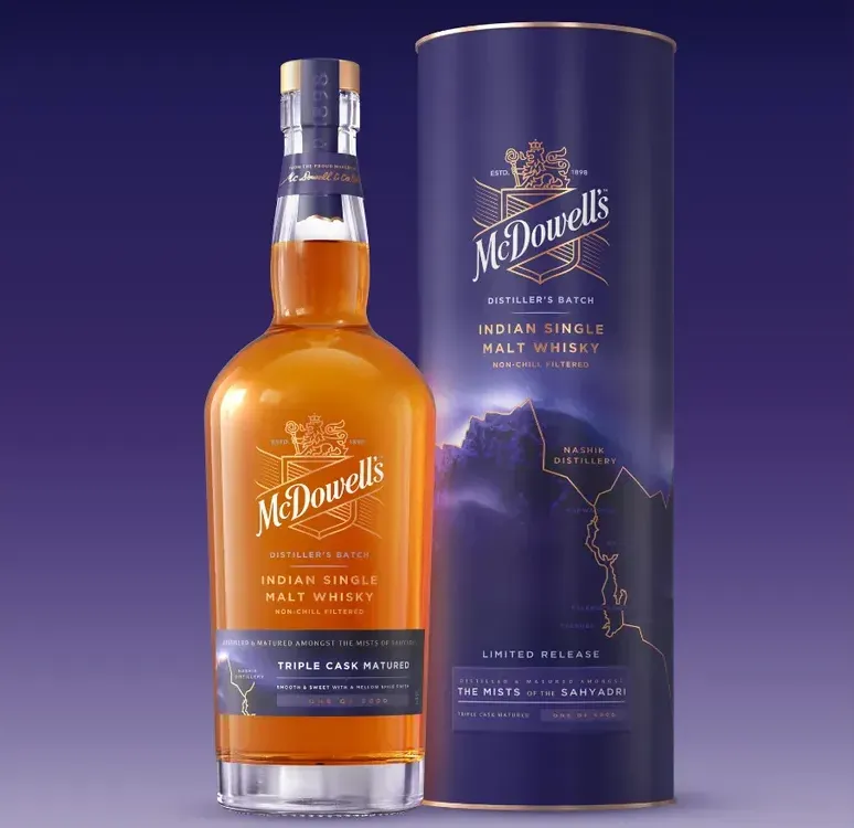 McDowell's & Co Distiller’s Batch Indian Single Malt