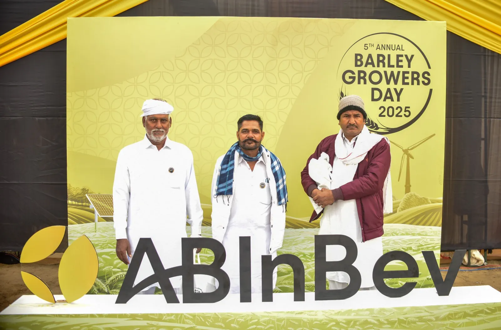Farmers at AB InBev Indias Barley Growers Day 2025