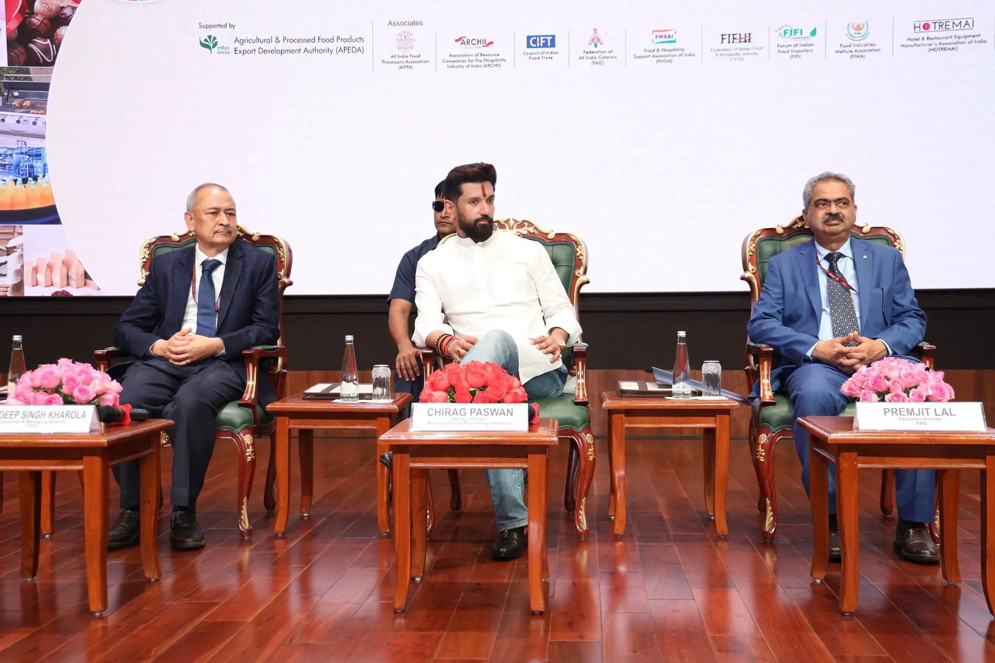 Chirag Paswan at AAHAR 2025