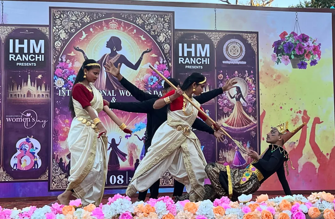 durga Vandana, performed by the students of IHM Ranchi