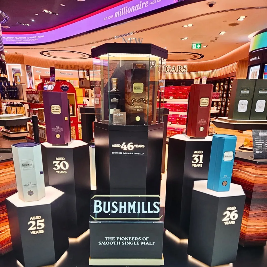 Bushmills in Dubai Duty Free