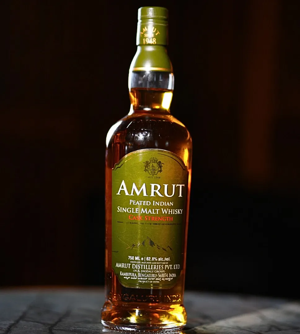 Amrut Peated Cask Strength crowned Best Indian Single Malt at the World Whiskies Awards 2025
