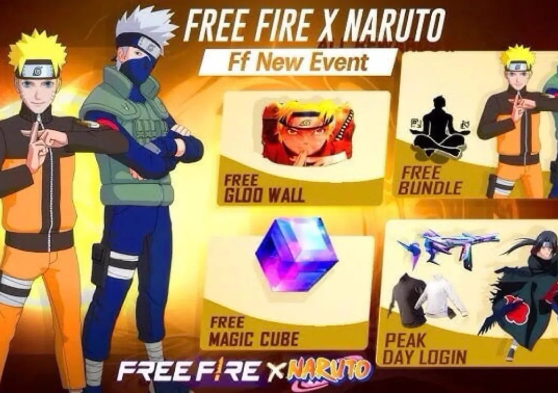 free fire naruto event