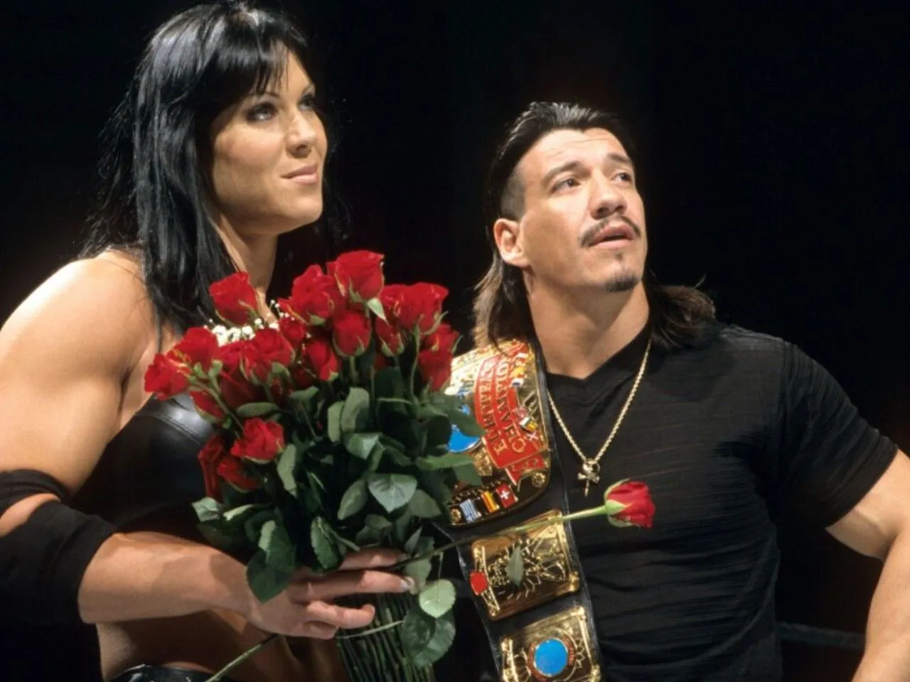 Chyna and Eddie Guerrero