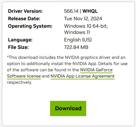 nvidia drivers