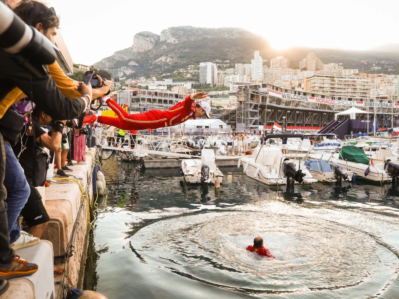F1 drivers in Monaco Private