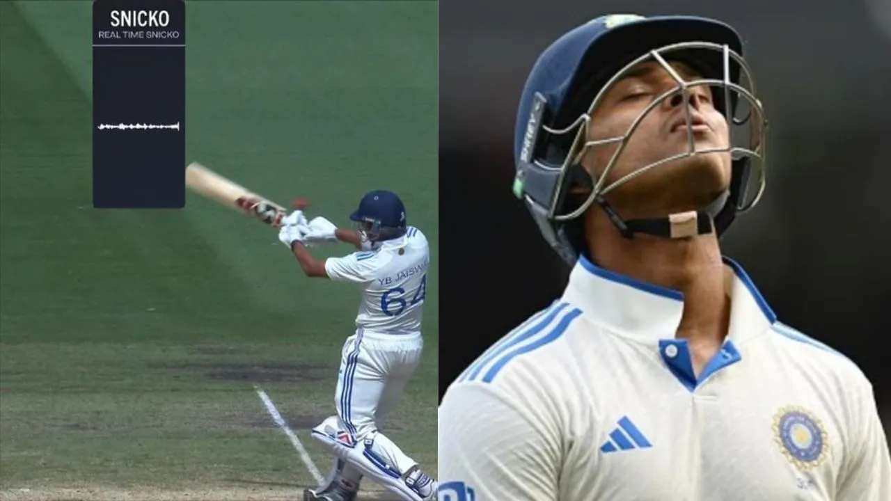 Yashasvi Jaiswal given out in controversial fashion