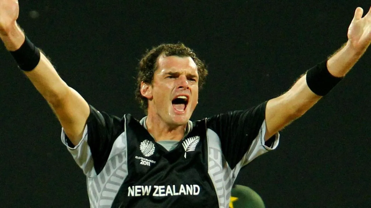 Kyle Mills is the leading wicket-taker in Champions Trophy history