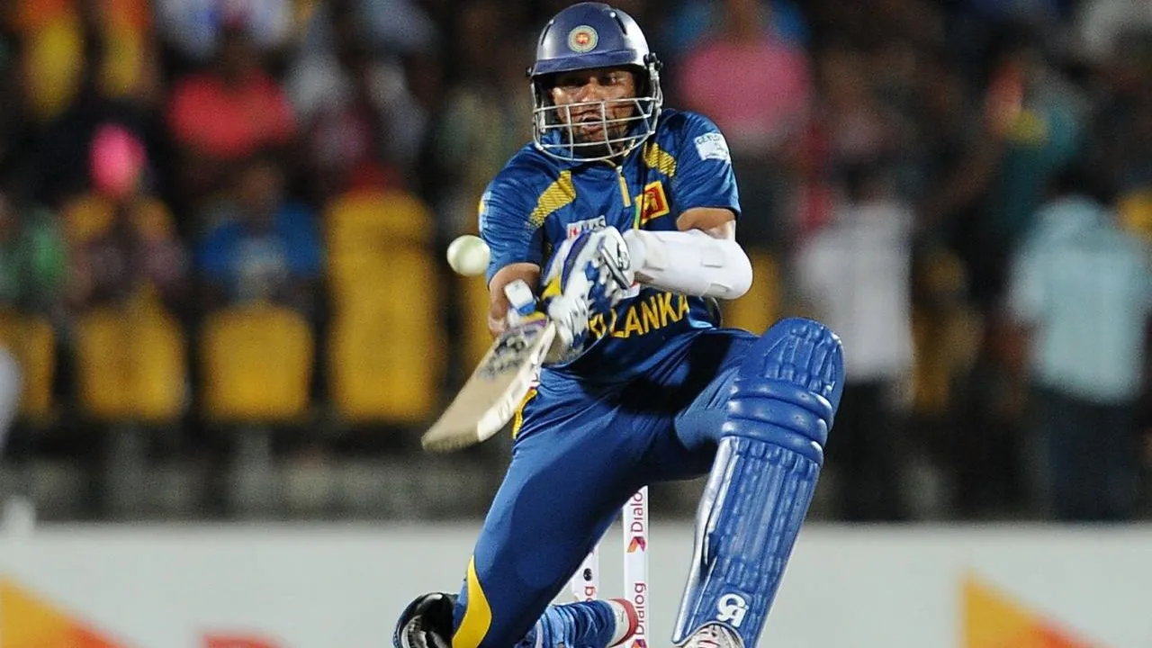 Former Sri Lanka skipper Tillakaratne Dilshan has scored the second fastest century in Champions Trophy history